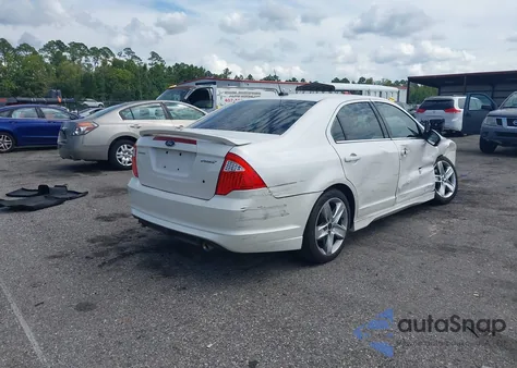 2012 Ford Fusion Sport from USA, damaged, VIN 3FAHP0KC1CR167631